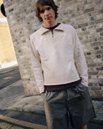 RAGLAN MOCK NECK PULLOVER - WHITE 3