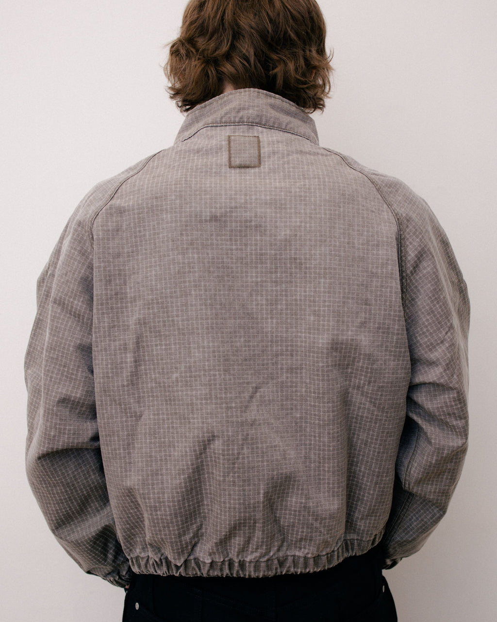 WASHED RIPSTOP EQUIPMENT HALF ZIP - BROWN 5