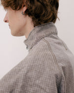 WASHED RIPSTOP EQUIPMENT HALF ZIP - BROWN 3