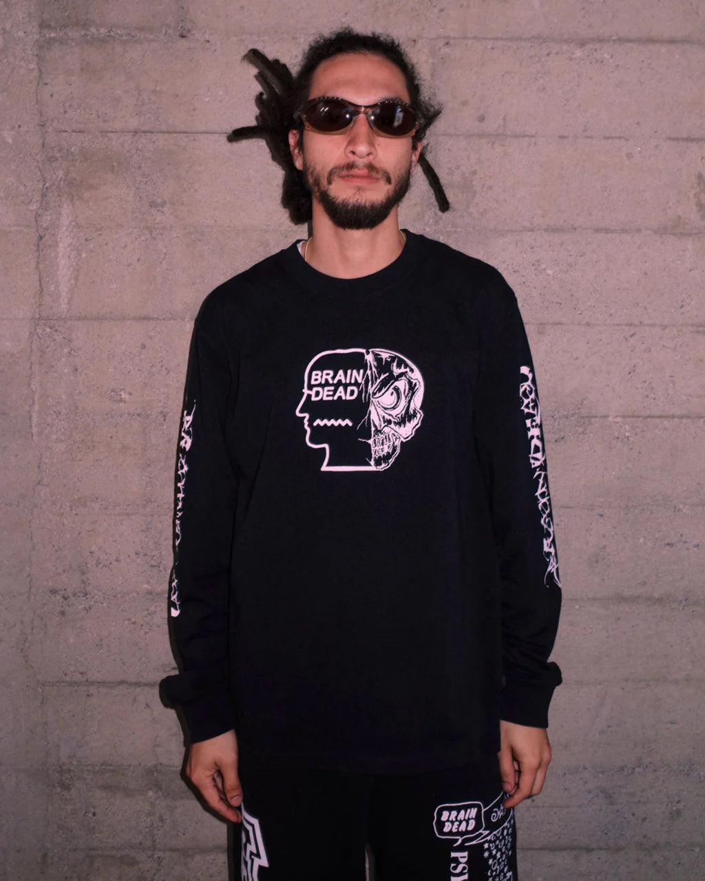 SKULL MECH LONG SLEEVE - BLACK 4