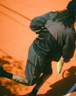 BRAIN DEAD EQUIPMENT TENNIS ZIP JACKET - BLACK 3