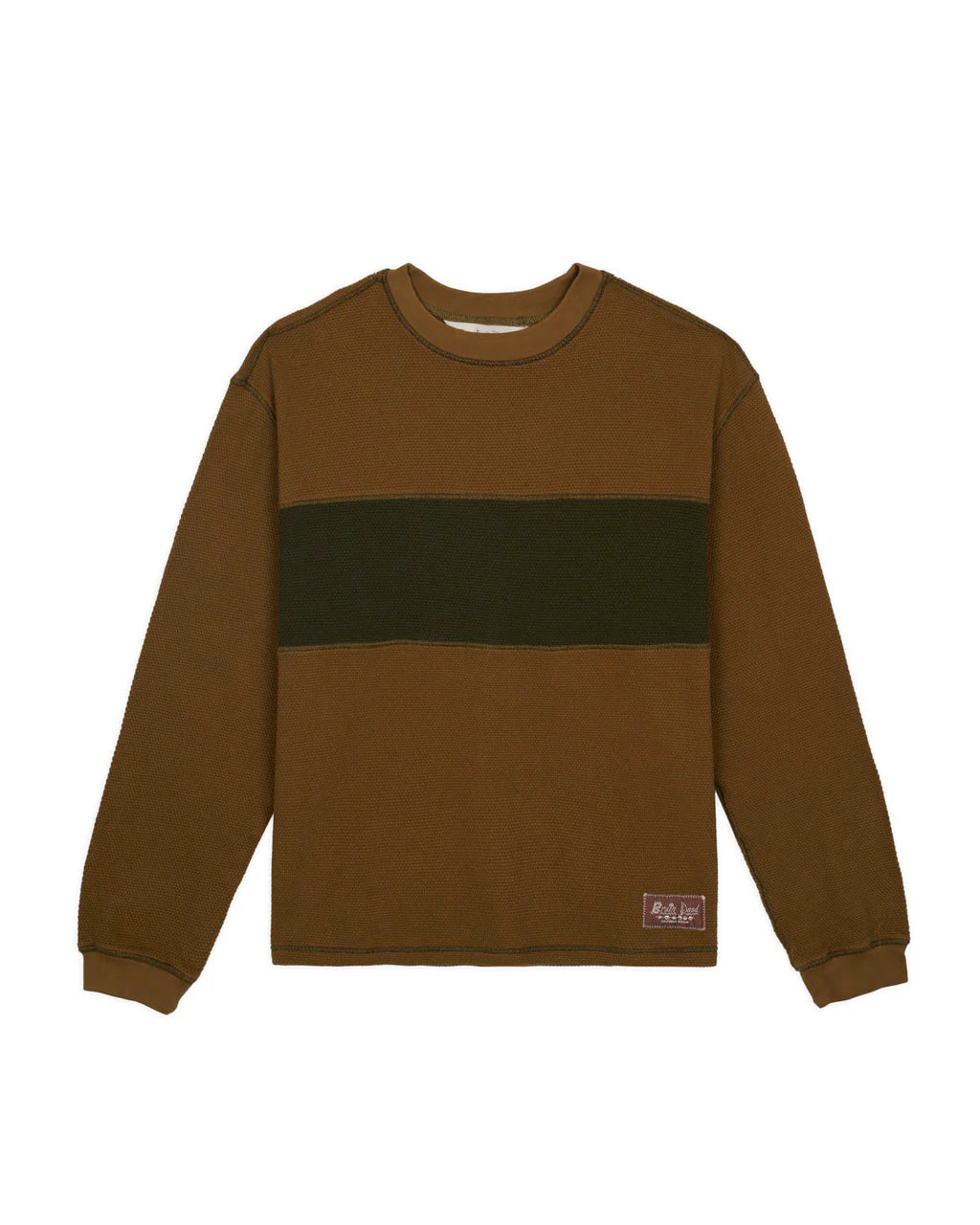 THERMAL LONG SLEEVE TEE - OLIVE 1