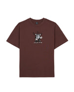TIME IS NIGH T-SHIRT - BERRY 1