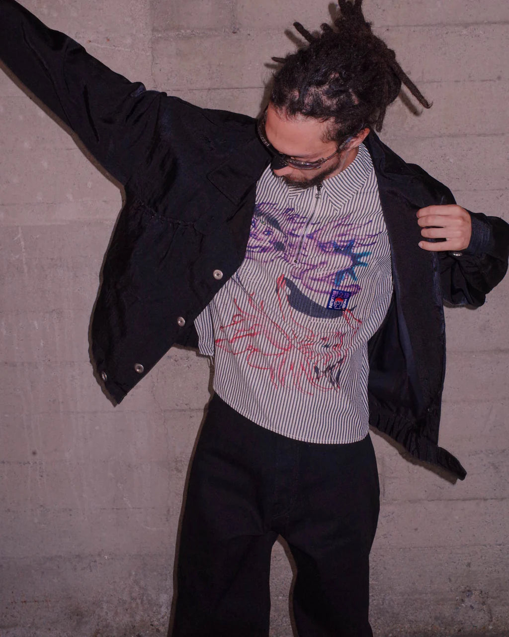 TITAN BOMBER JACKET - BLACK 5