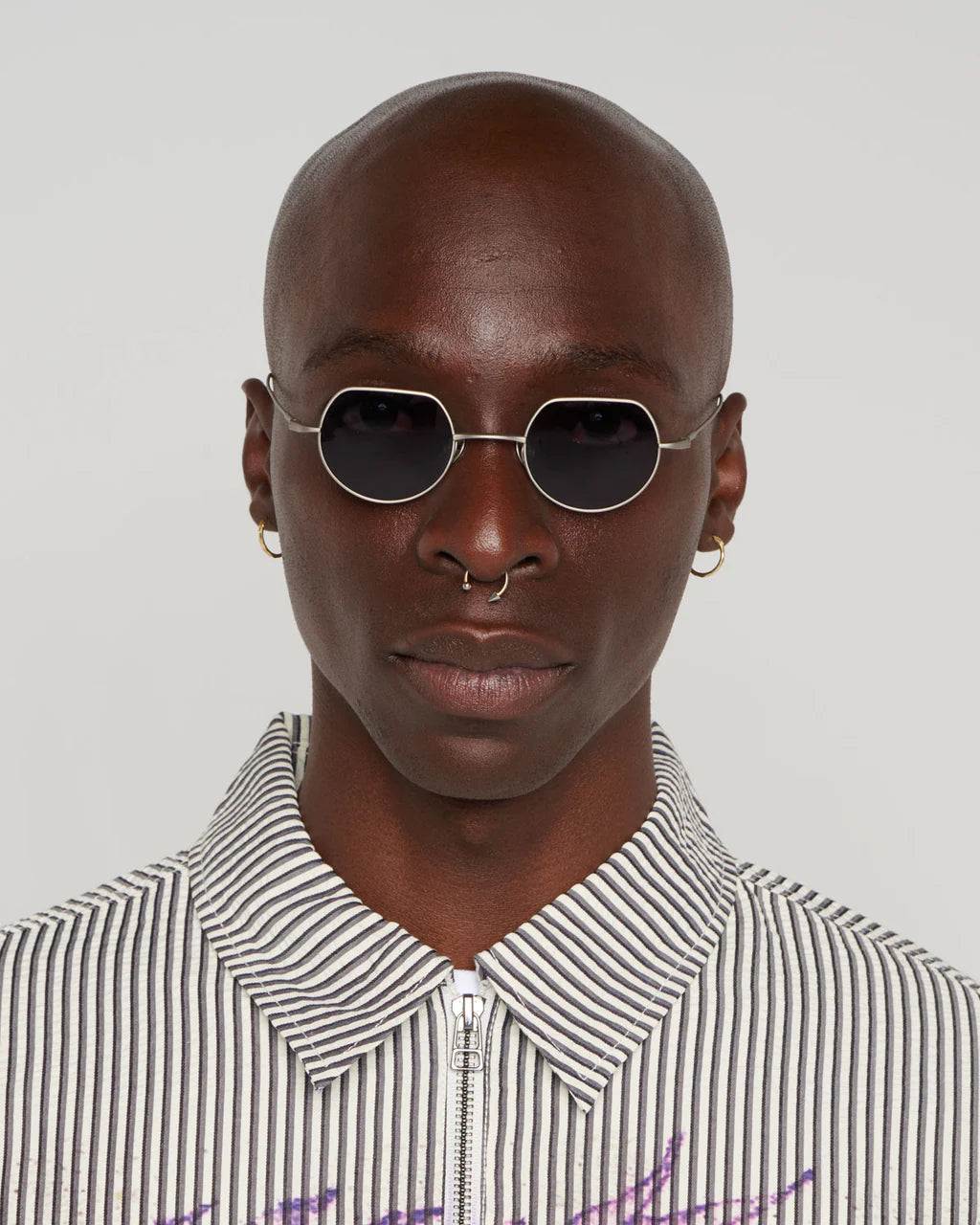 TITANIUM TANI POST MODERN PRIMITIVE EYE PROTECTION - MATTE SILVER 4