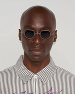 TITANIUM TANI POST MODERN PRIMITIVE EYE PROTECTION - MATTE SILVER 4