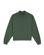 TURTLE NECK SWEATSHIRT - GREEN 1