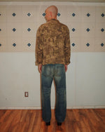 TWILL MILITARY SHIRT JACKET - LEAF CAMO 2