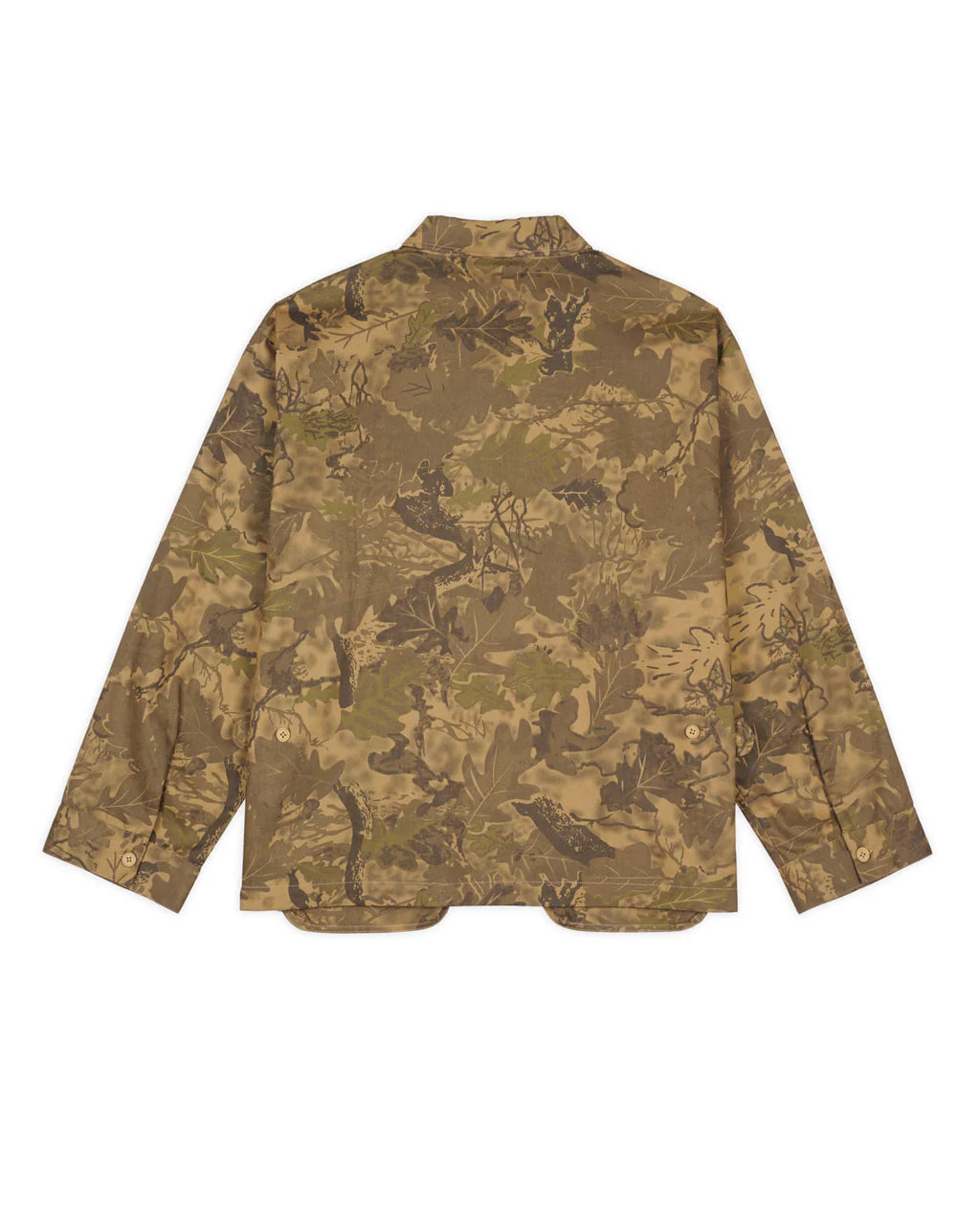 TWILL MILITARY SHIRT JACKET - LEAF CAMO 6