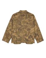 TWILL MILITARY SHIRT JACKET - LEAF CAMO 6