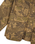 TWILL MILITARY SHIRT JACKET - LEAF CAMO 7