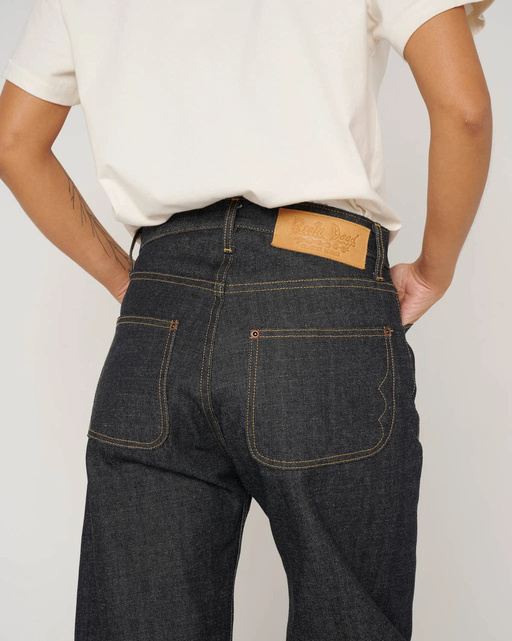 TYPE 00 15OZ SELVEDGE DENIM PANT - INDIGO 4