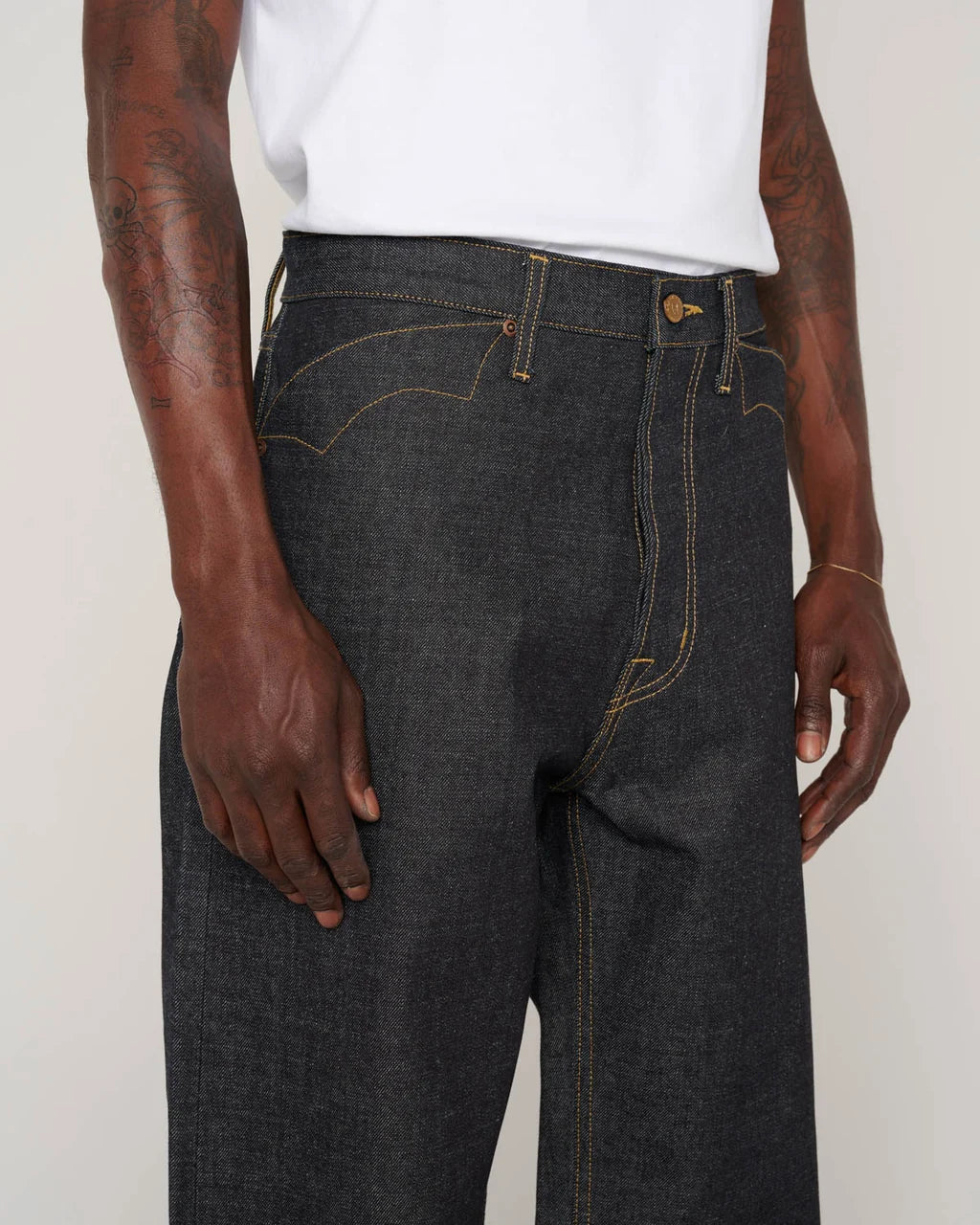 TYPE 00 15OZ SELVEDGE DENIM PANT - INDIGO 9