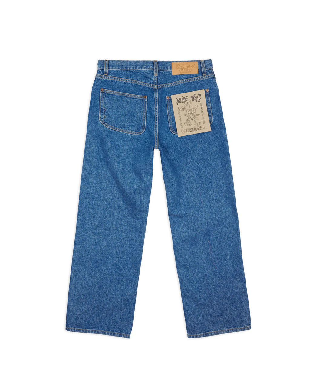 TYPE 00 15OZ SELVEDGE DENIM PANT - STONEWASH INDIGO 2