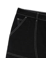 TYPE 02 WASHED CANVAS PANT - BLACK 3