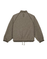 WASHED RIPSTOP EQUIPMENT HALF ZIP - BROWN 8