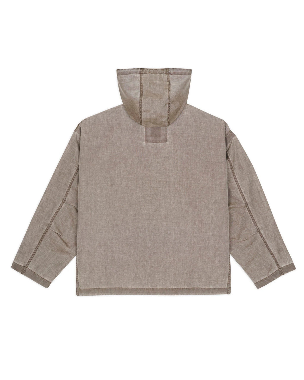 WASHED RIPSTOP TOGGLE JACKET - BROWN 7