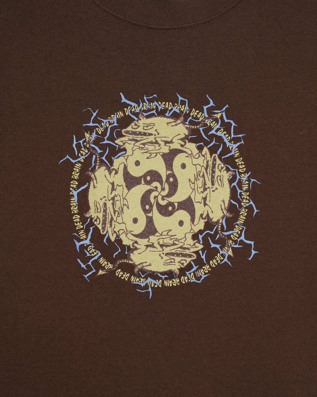 YING YANG RUN T-SHIRT - BROWN 5