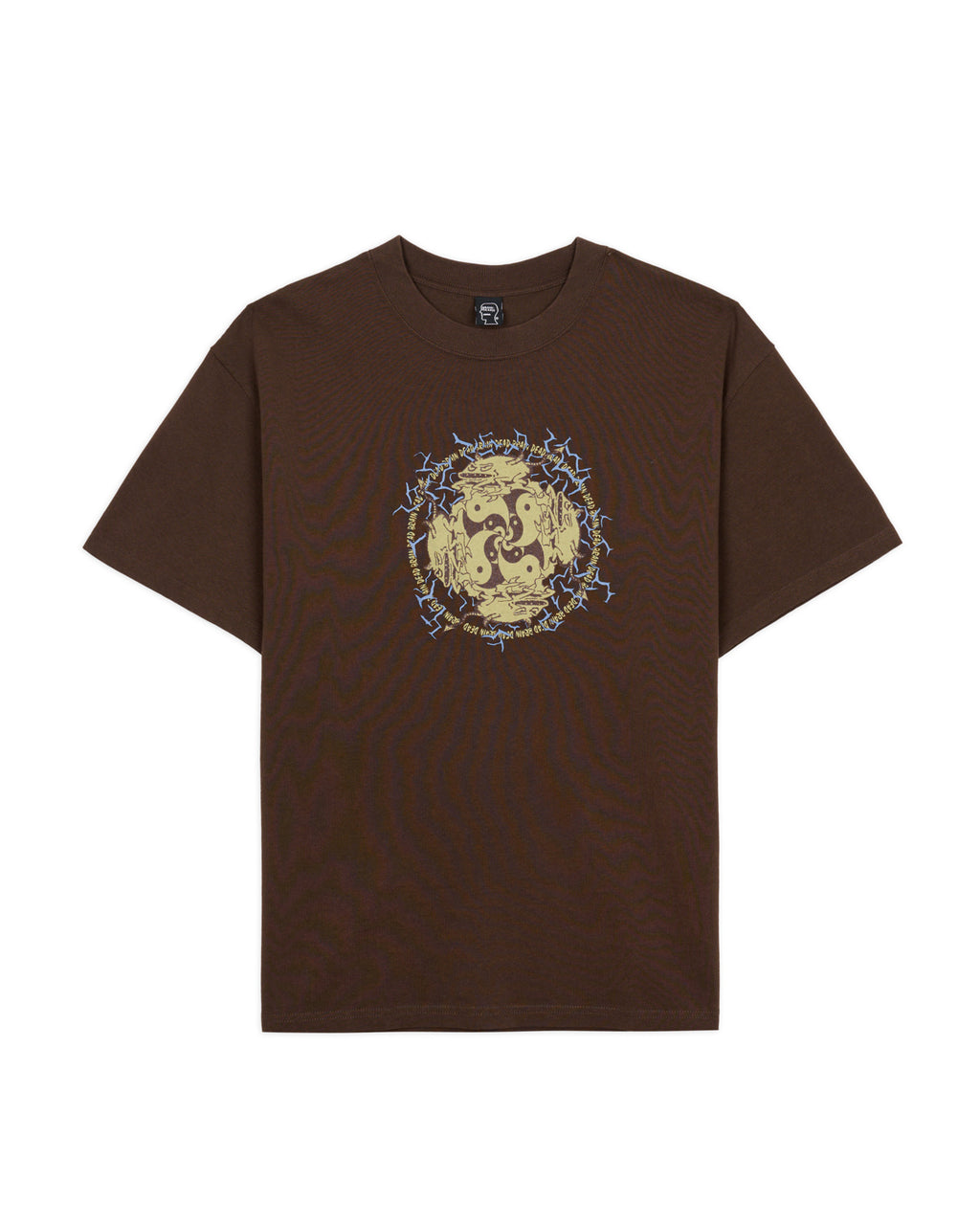 YING YANG RUN T-SHIRT - BROWN