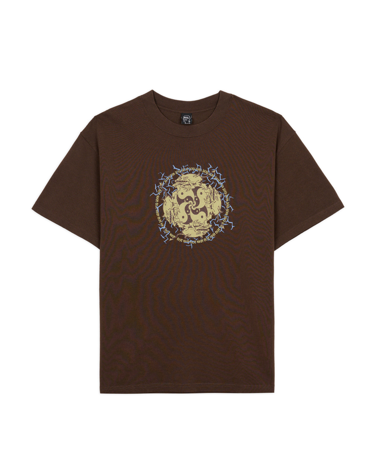YING YANG RUN T-SHIRT - BROWN 1