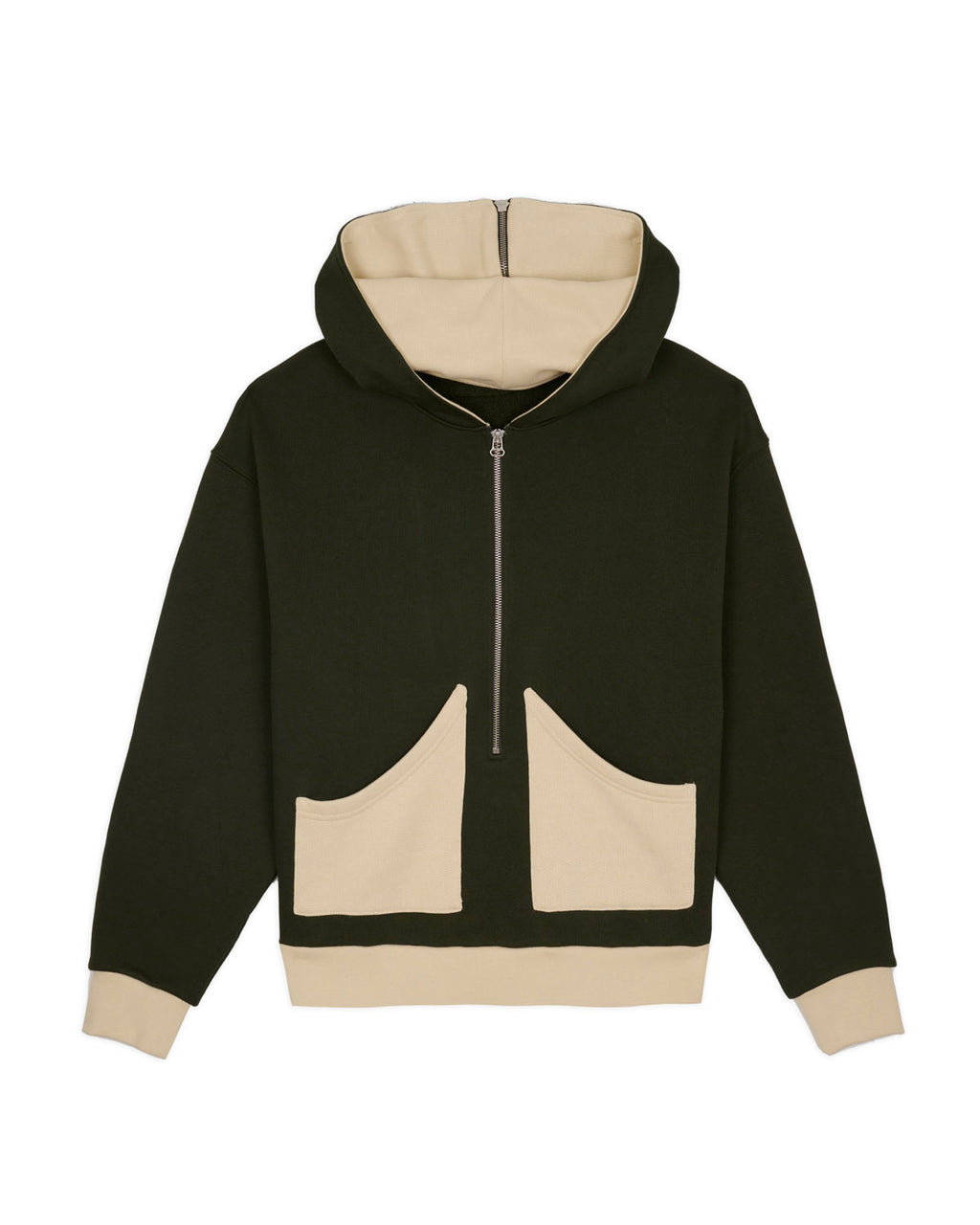 ZIP HOODIE - GREEN 1