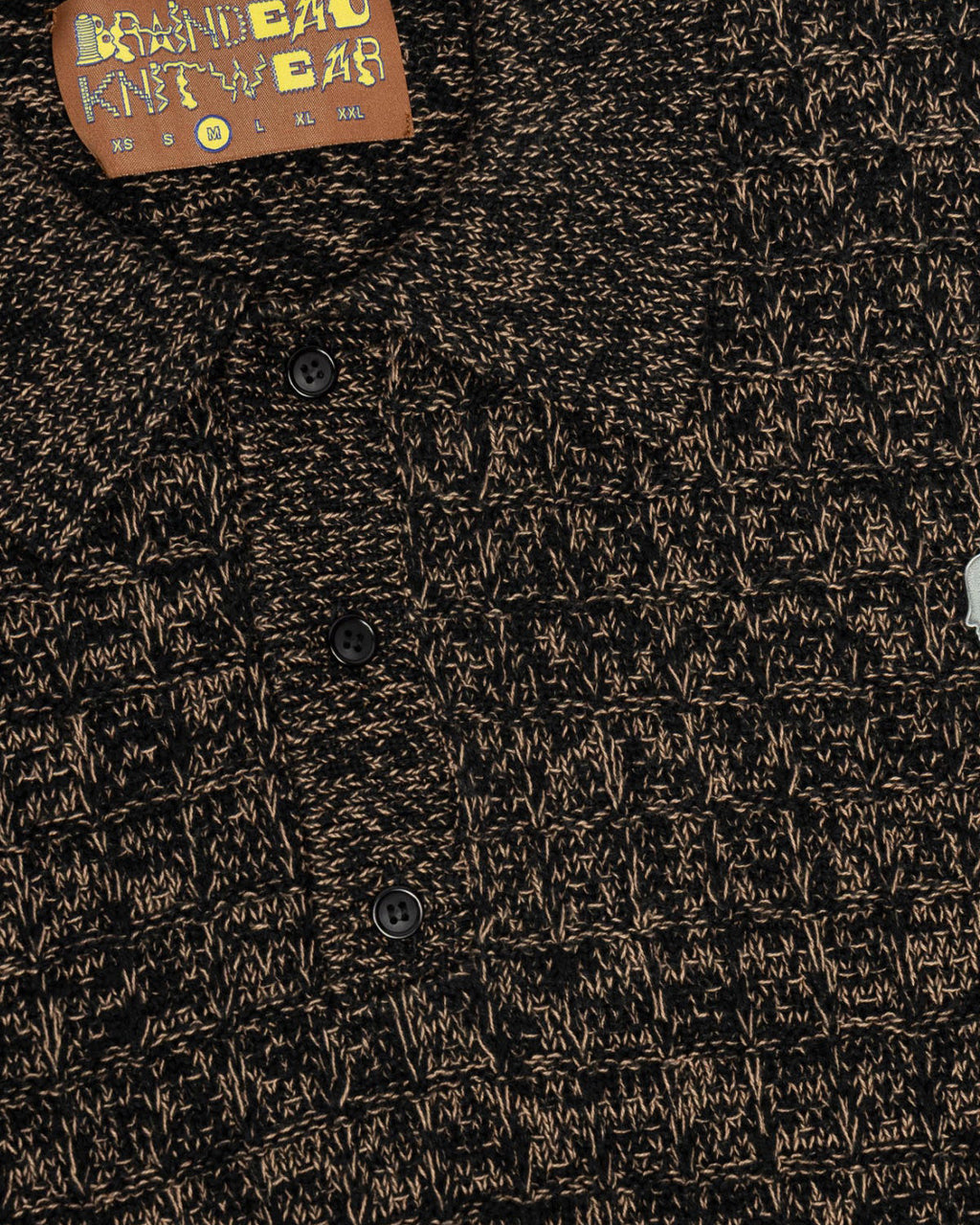 WAFFLE PULLOVER SWEATER - CHARCOAL 2
