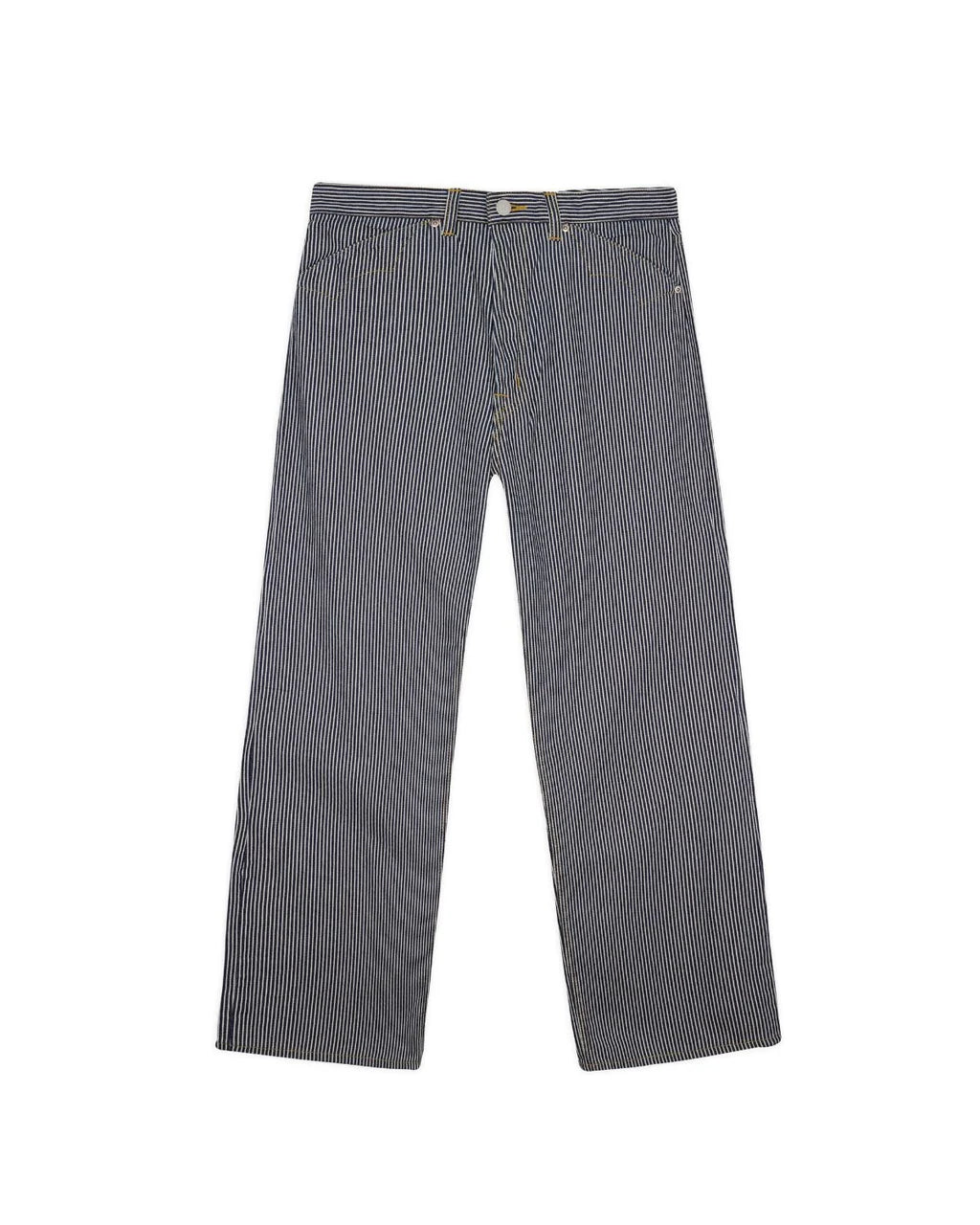 TYPE 00 HICKORY STRIPE DENIM PANT - NAVY 1