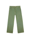 TYPE 00 HICKORY STRIPE DENIM PANT - GREEN